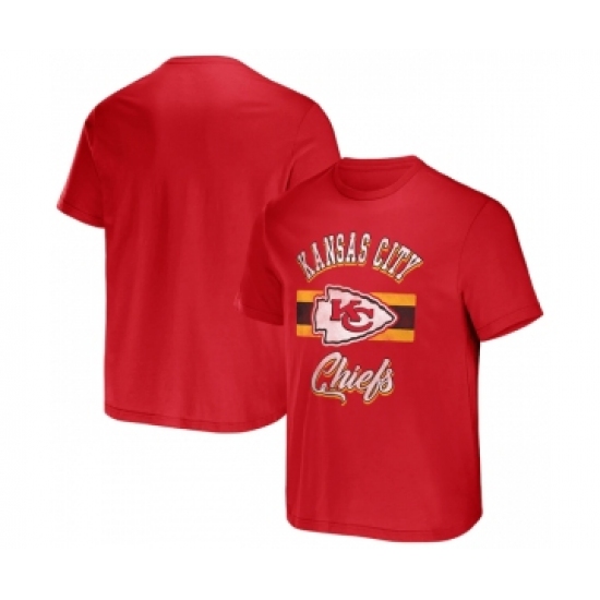 Men's Kansas City Chiefs Red x Darius Rucker Collection Stripe T-Shirt - Jersey