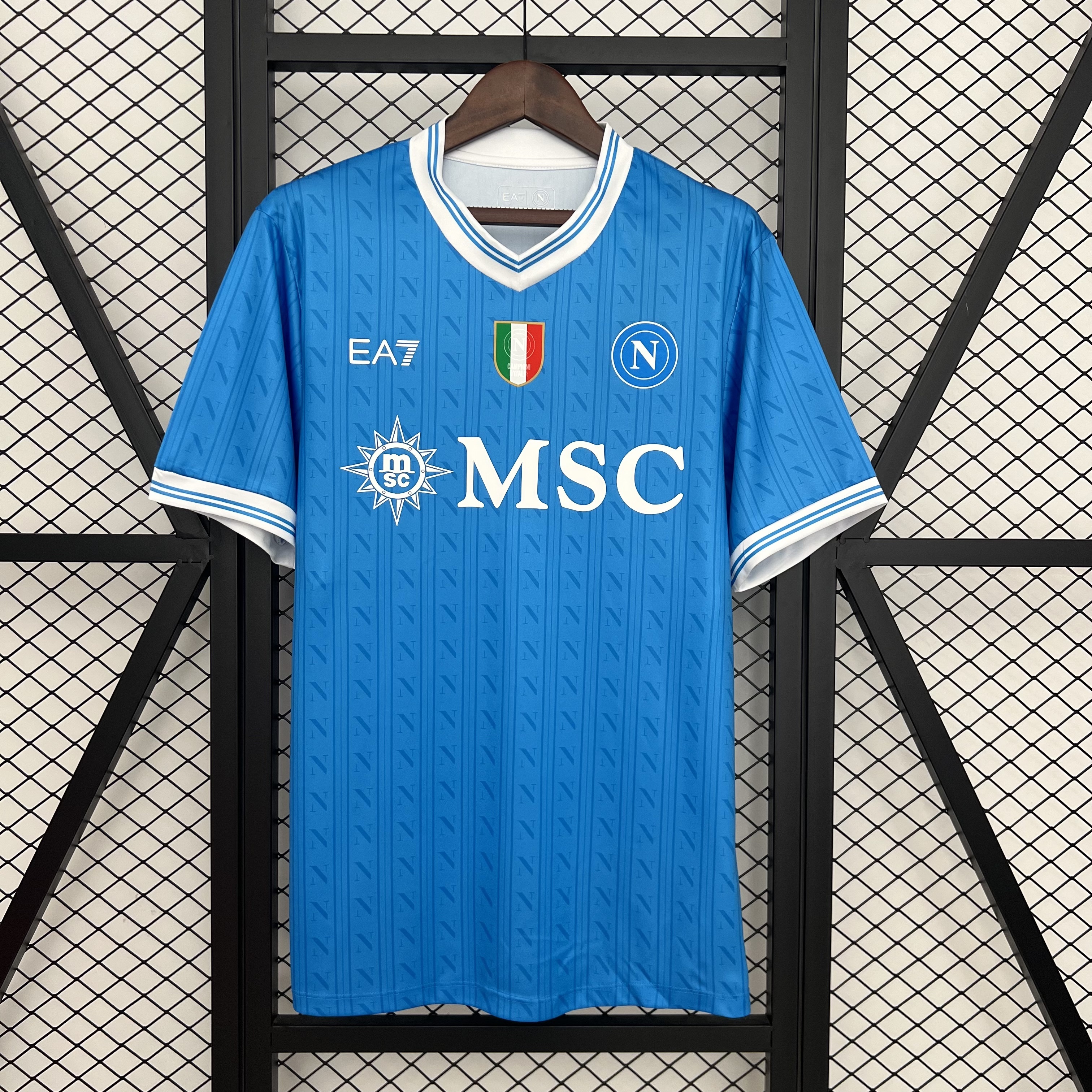 Napoli Soccer Jersey Home Custom Shirt 2025-26 - Jersey