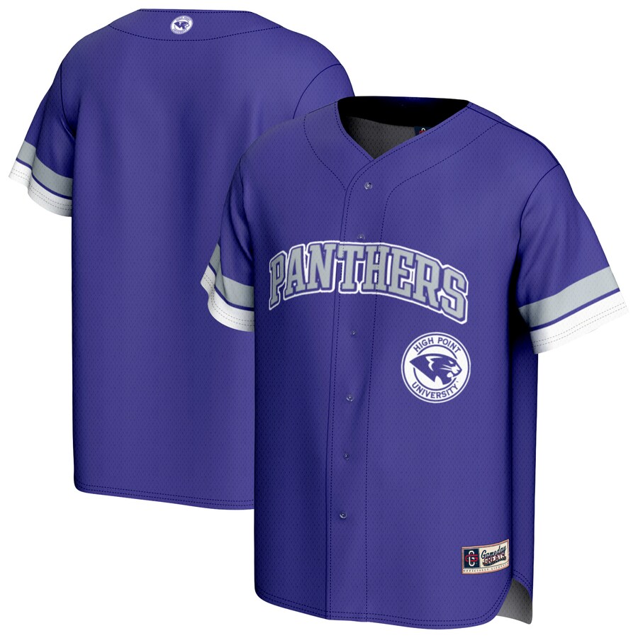 Youth GameDay Greats Purple High Point Panthers Baseball Jersey - Jersey