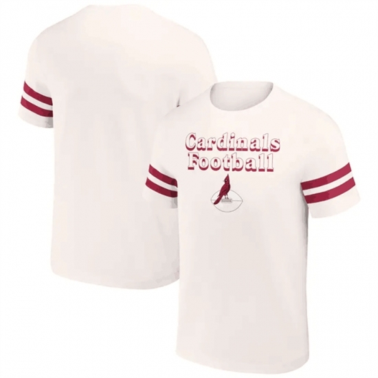 Men's Arizona Cardinals Cream X Darius Rucker Collection Vintage T Shirt - Jersey