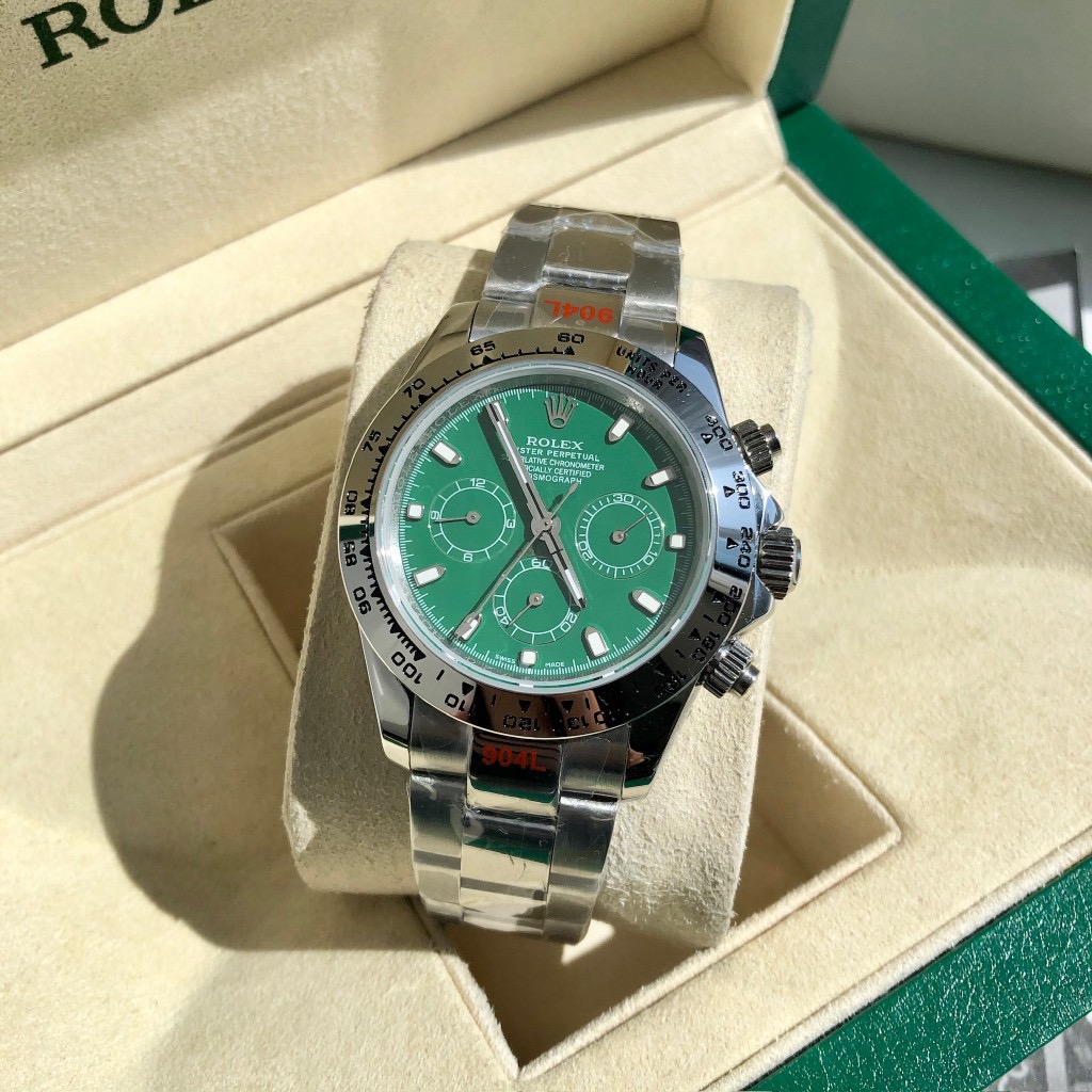 Rolex Cosmograph Daytona Green Dial Chronograph Watch