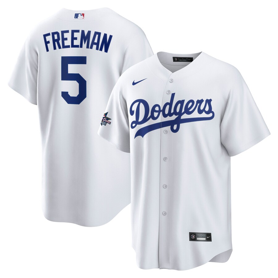 Men's Los Angeles Dodgers Freddie Freeman Nike White 2025 MLB All-Star Game Home Replica Player Jersey - Jersey