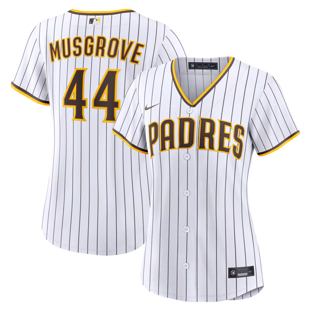 Women's San Diego Padres Joe Musgrove Nike White Home Replica Jersey - Jersey