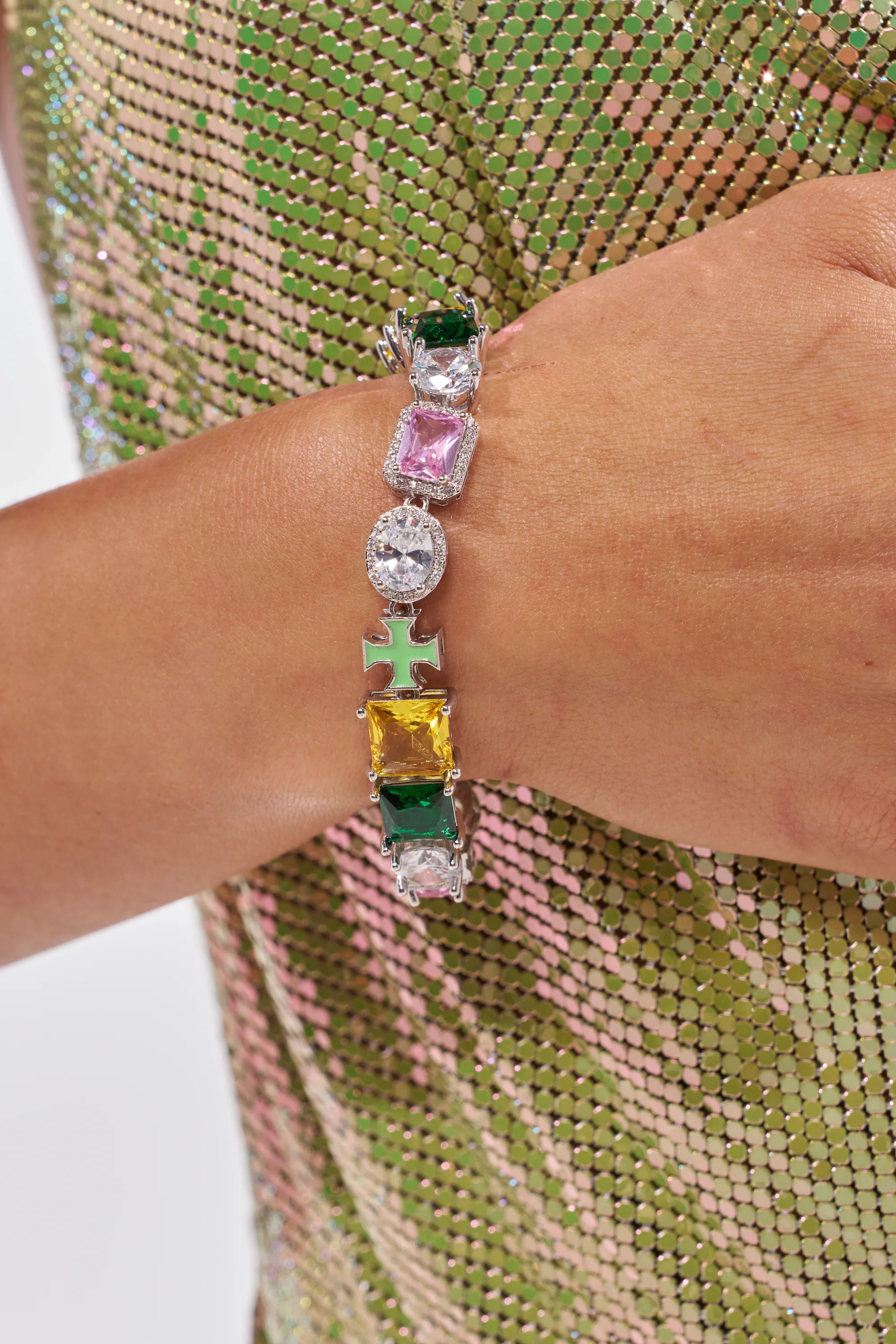 LETS GET IT CZ BRACELET - Akira Wear