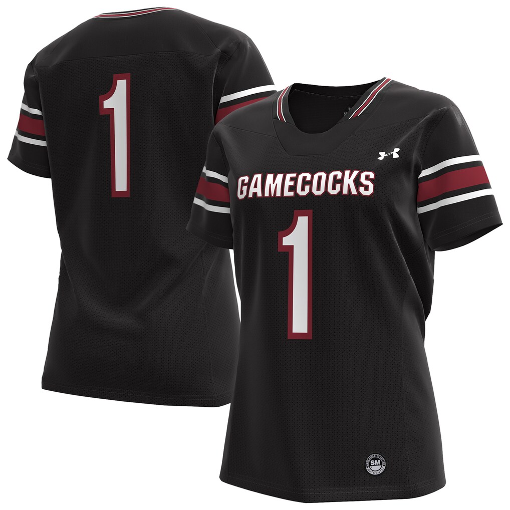 Women's Under Armour Black South Carolina Gamecocks Replica Football Jersey - Jersey
