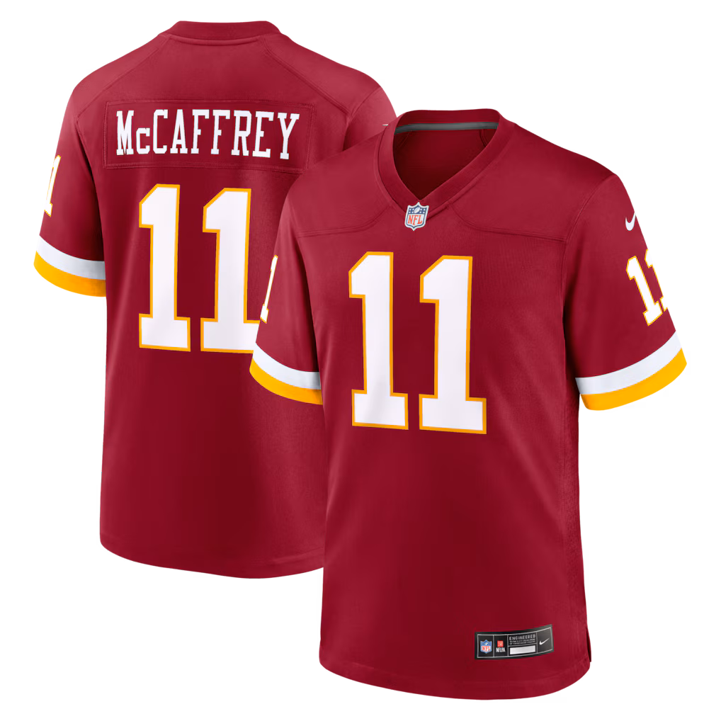 Men's Washington Commanders Luke McCaffrey Nike Burgundy Game Jersey - Jersey