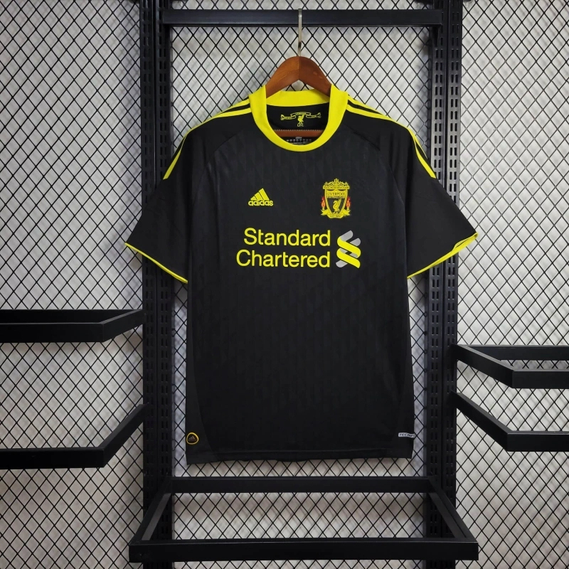 Liverpool Retro Football Jersey Away Custom Shirt 2010/11 - Jersey
