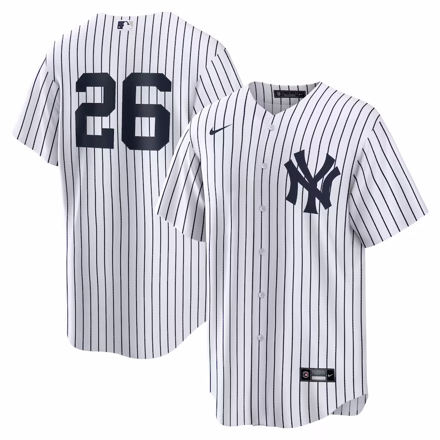 Men's New York Yankees DJ LeMahieu Nike White Home Replica Player Name Jersey - Jersey