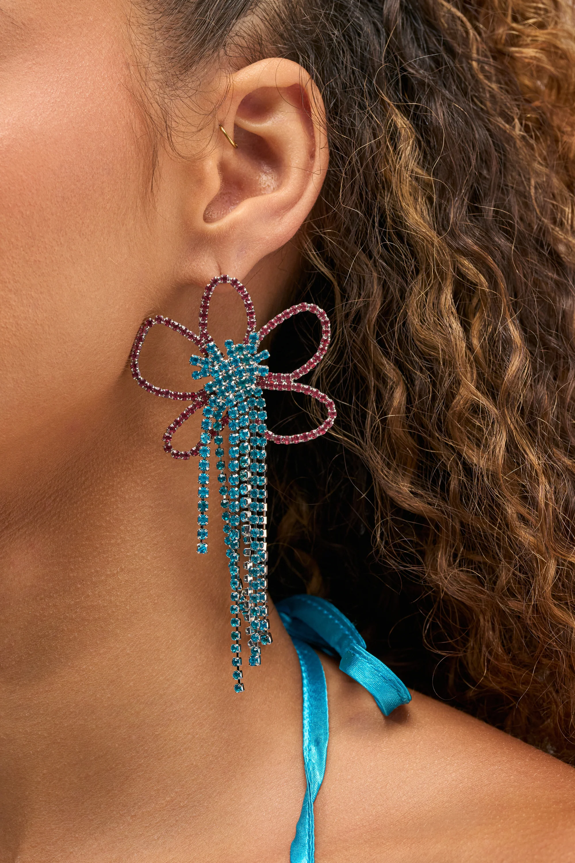 FLOWER POWER EARRING - Akira Wear