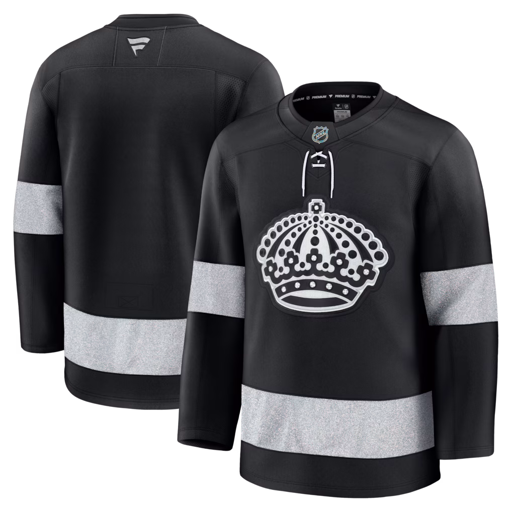 Men's Los Angeles Kings Fanatics Black Alternate Premium Jersey - Jersey