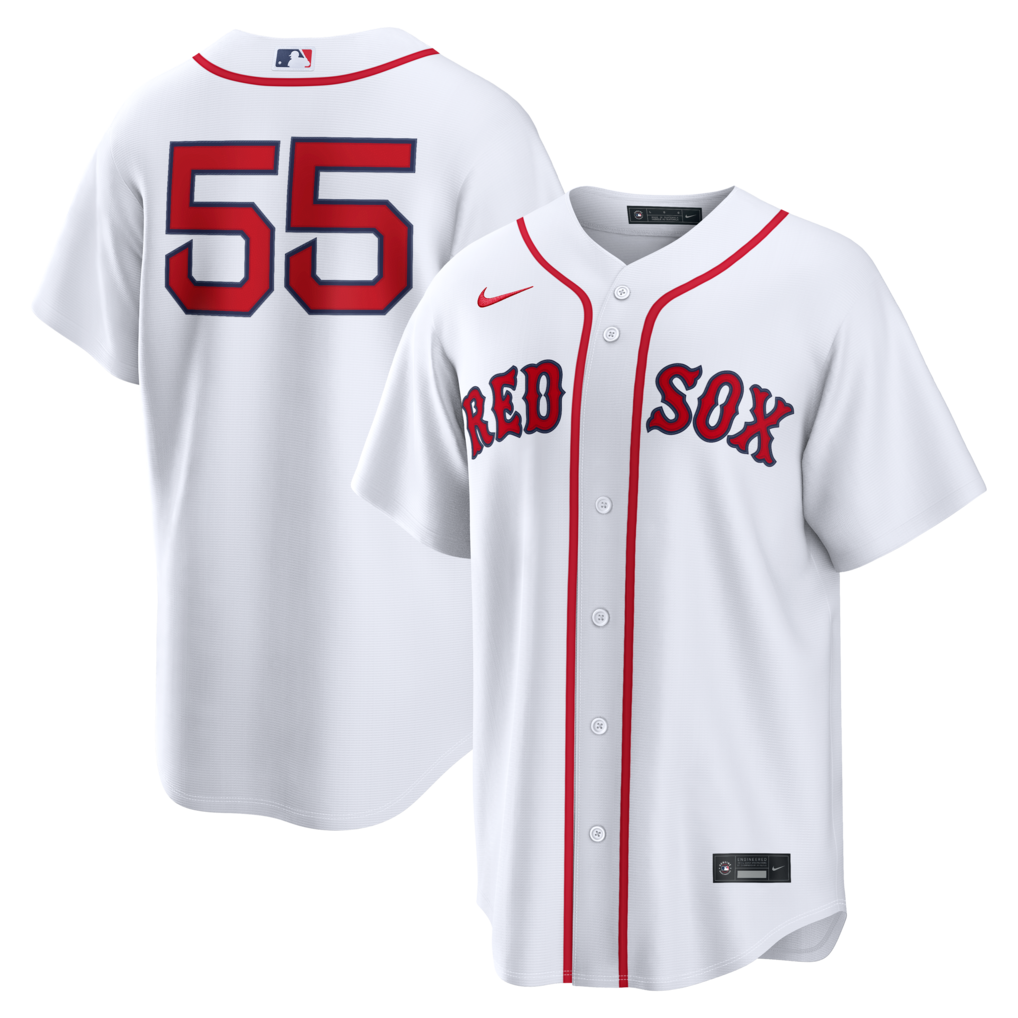 Men's Boston Red Sox Ranger Suárez Nike White Home Replica Jersey - Jersey