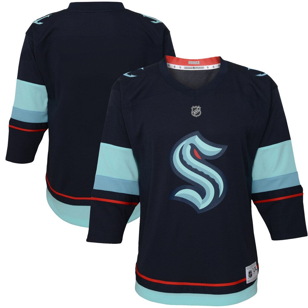Toddler Seattle Kraken Navy Home Replica Jersey - Jersey