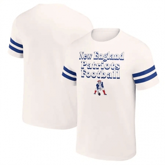 Men's New England Patriots Cream X Darius Rucker Collection Vintage T Shirt - Jersey