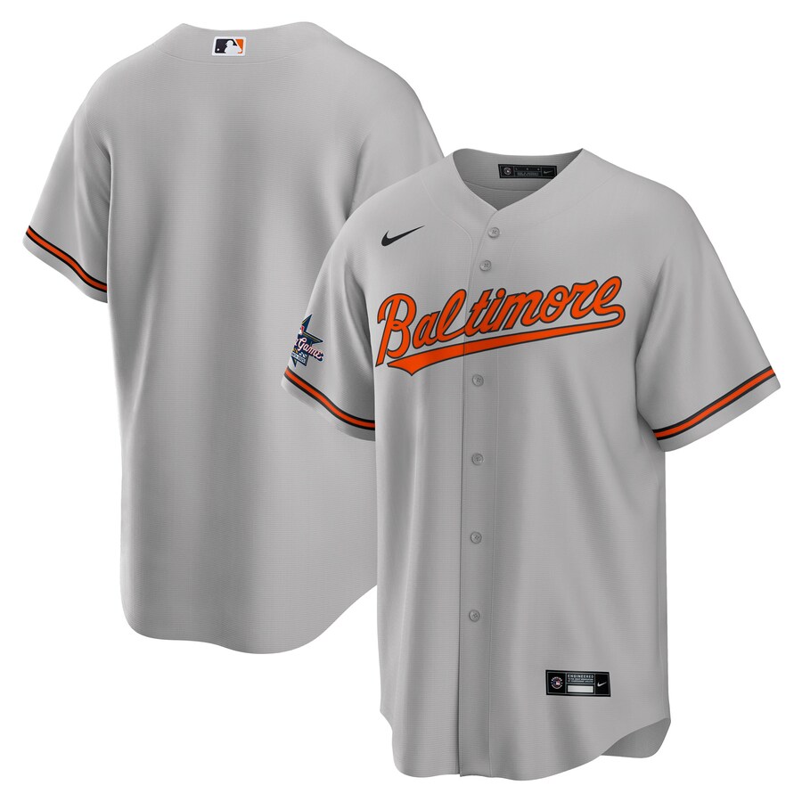 Men's Baltimore Orioles Nike Gray 2025 MLB All-Star Game Away Replica Jersey - Jersey