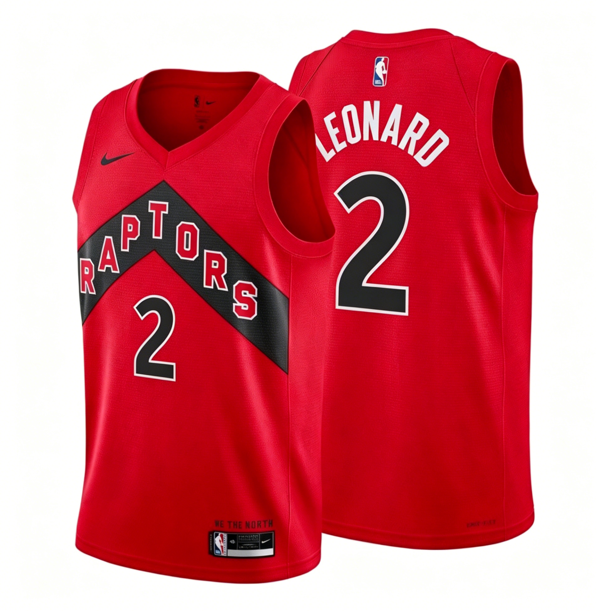 Men's Toronto Raptors Kawhi Leonard Fanatics Red Fast Break Player Jersey - Icon Edition - Jersey