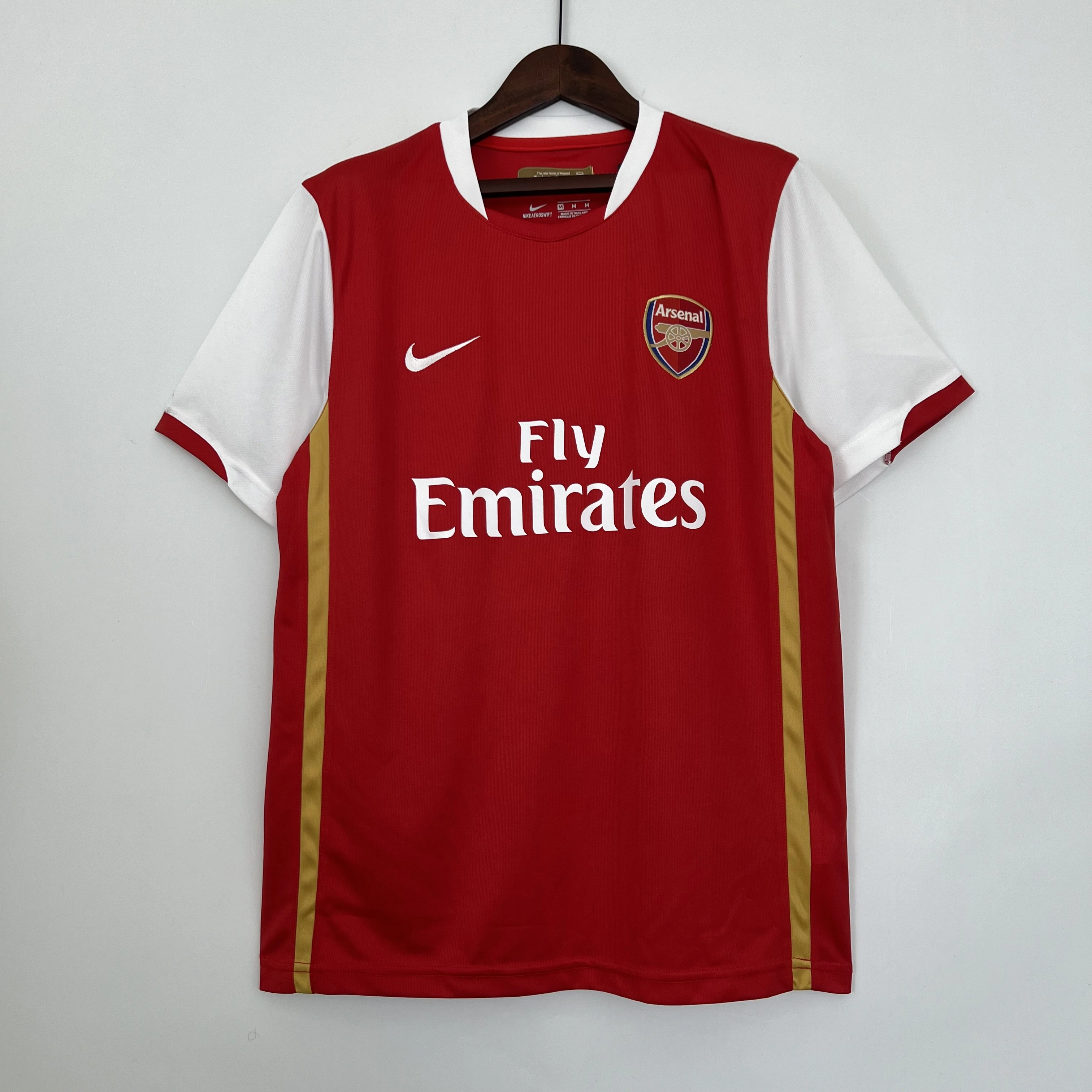 Arsenal Soccer Retro Jersey Home Custom Shirt 2006-08 - Jersey