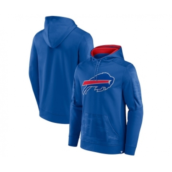Men's Buffalo Bills Royal On The Ball Pullover Hoodie - Jersey