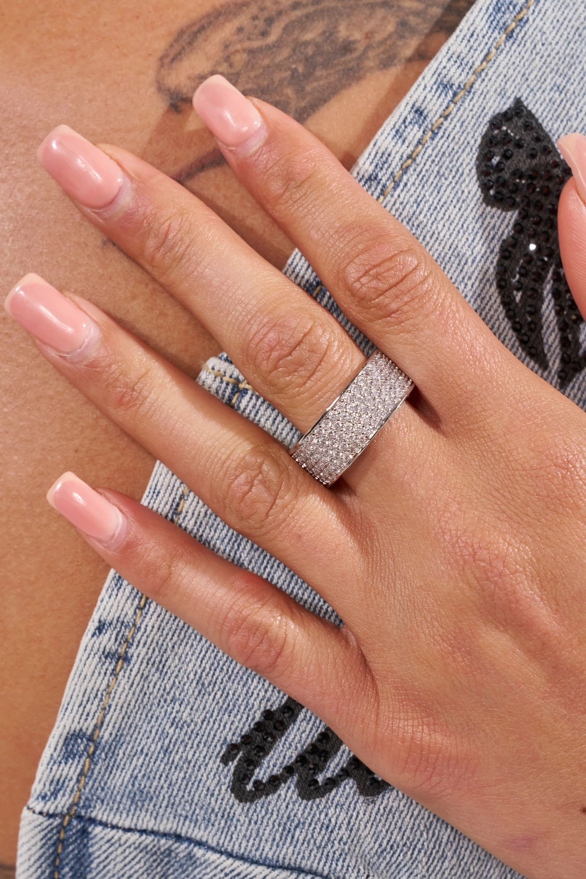 TO INFINITY CZ RING - Akira Wear