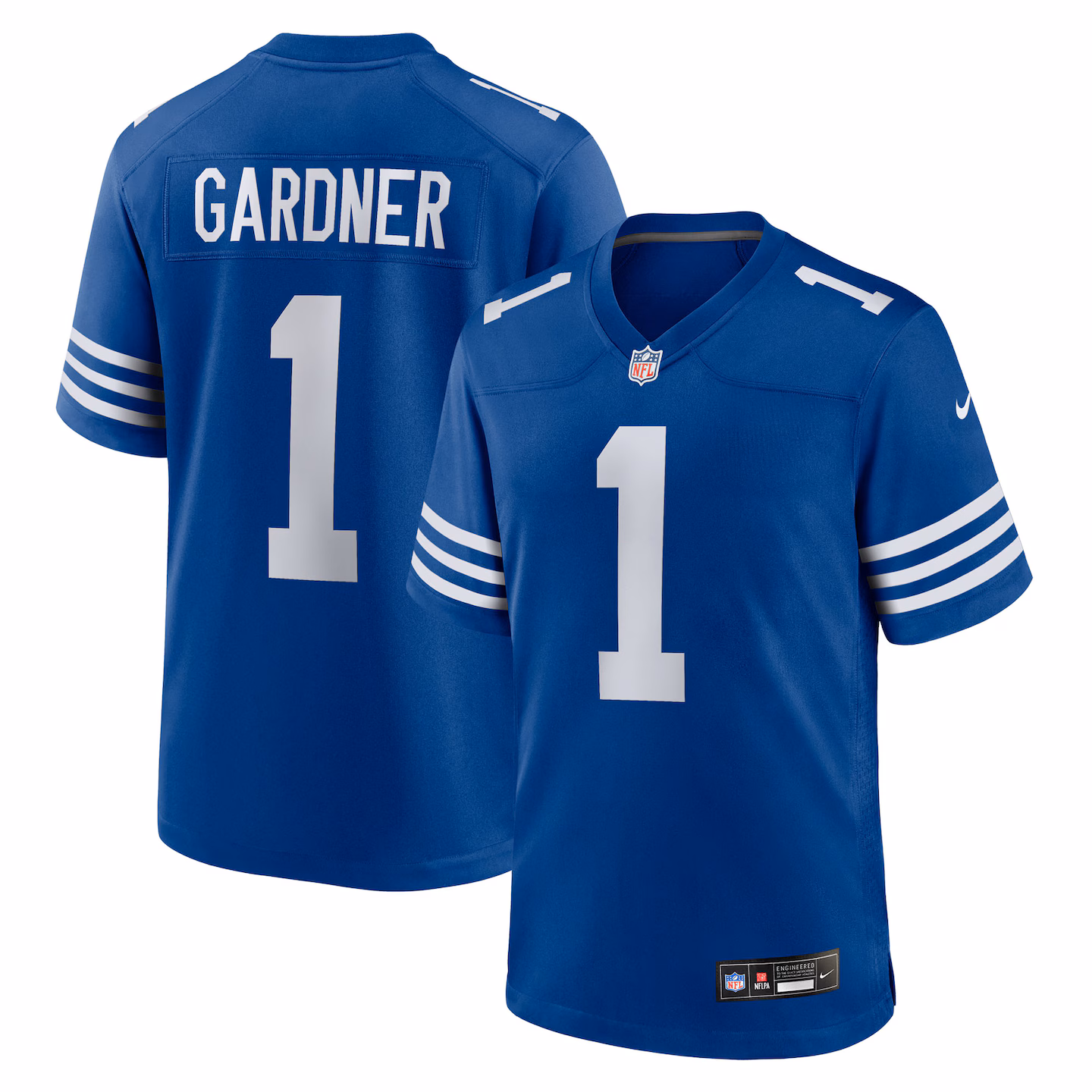 Men's Indianapolis Colts Ahmad Sauce Gardner Nike Royal Alternate Game Jersey - Jersey