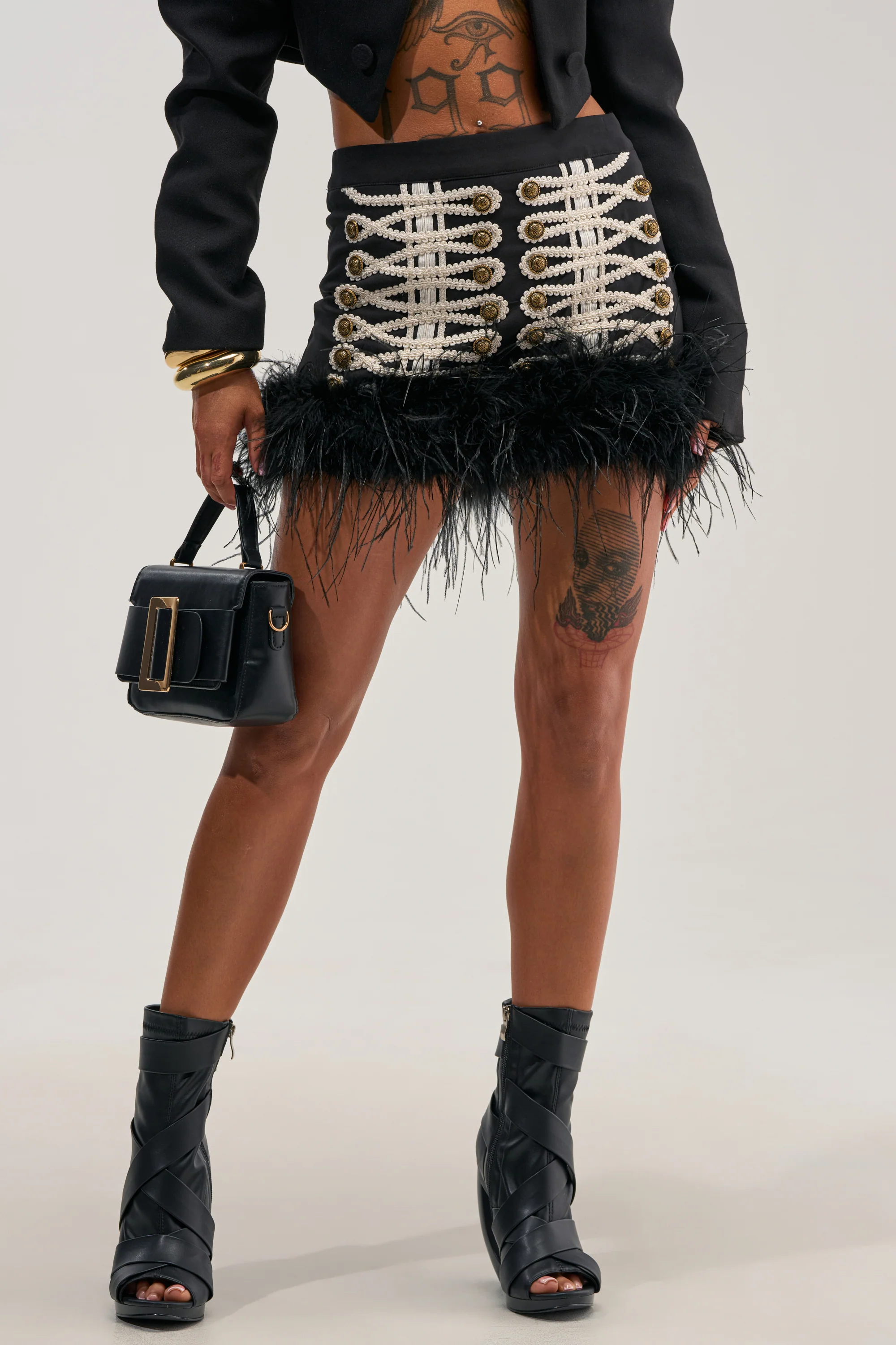 GET THE VIBE MINI SKIRT - Akira Wear