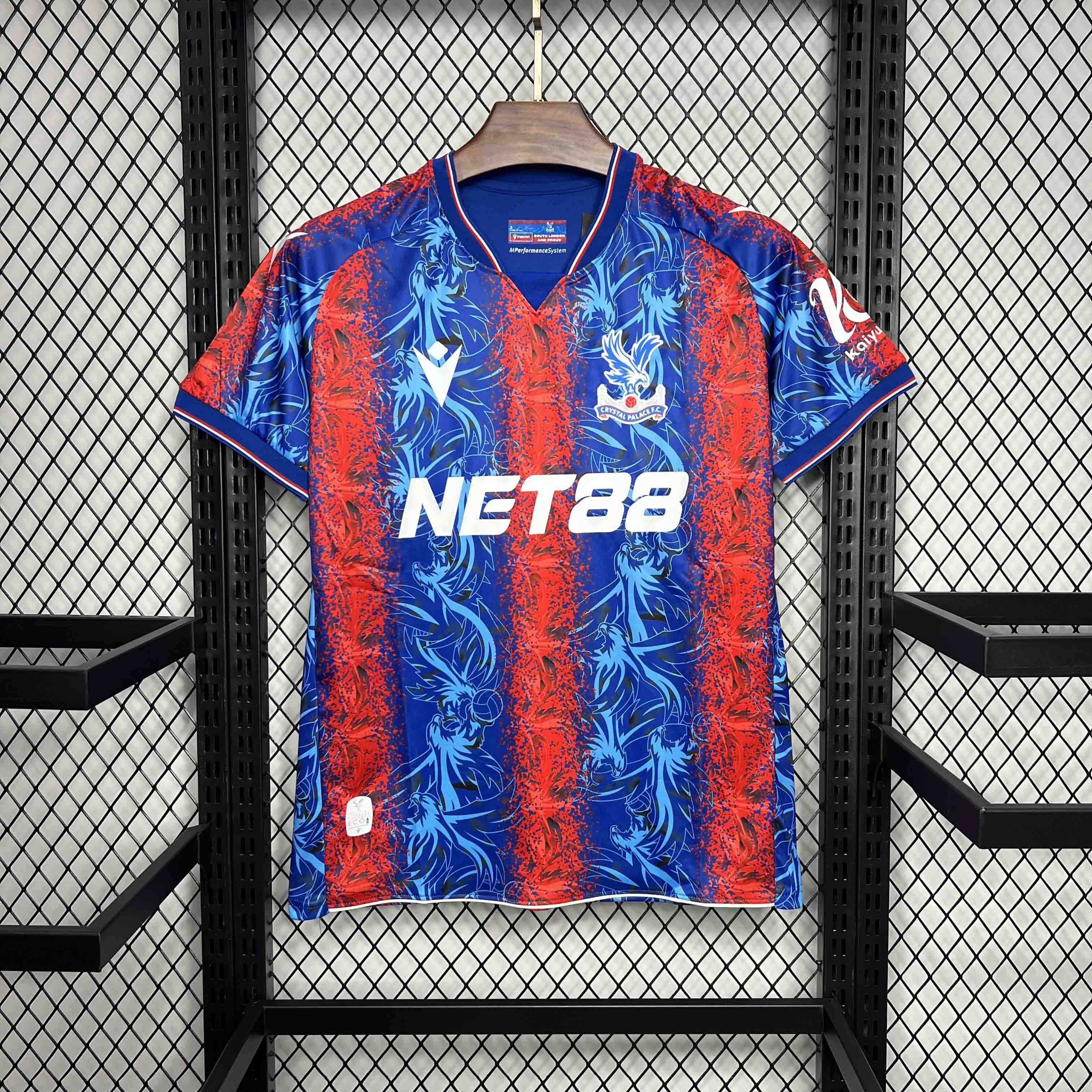 Crystal Palace Football Jersey Home Custom Shirt 2024/25 - Jersey