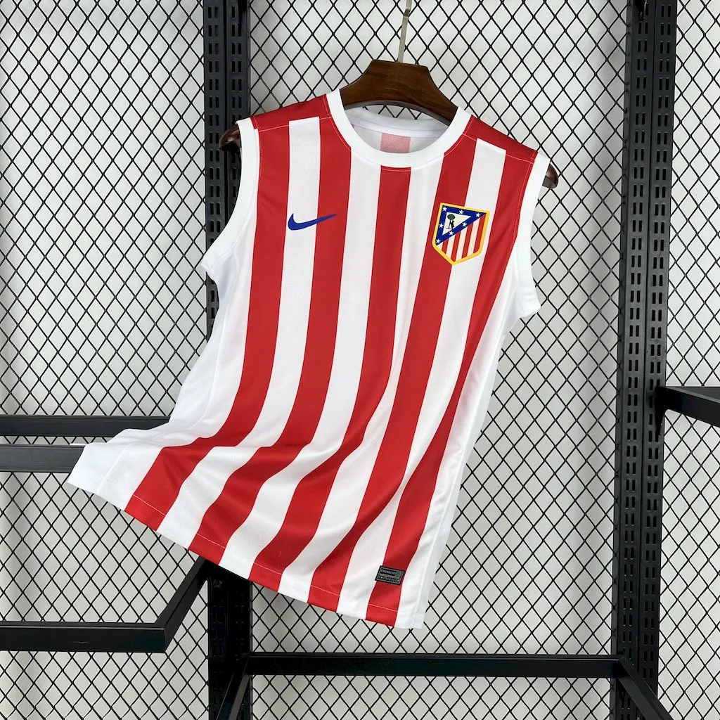 Atletico Madrid Soccer Jersey Home Custom Vest 2025/26 - Jersey