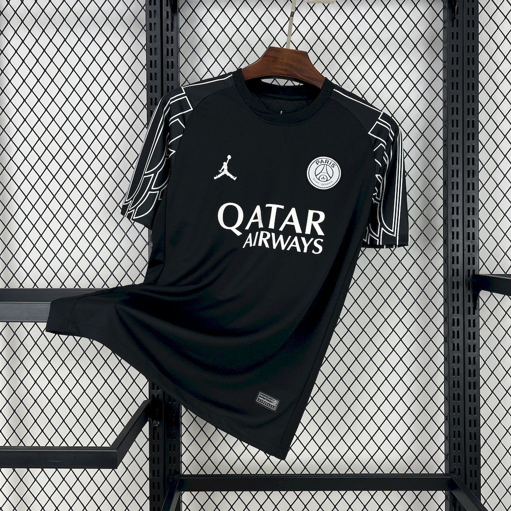 PSG Football Jersey Black Special Edition Custom Shirt 2024/25 - Jersey