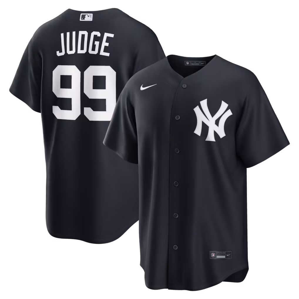 Men's New York Yankees Aaron Judge Nike Navy Alternate Replica Jersey - Jersey