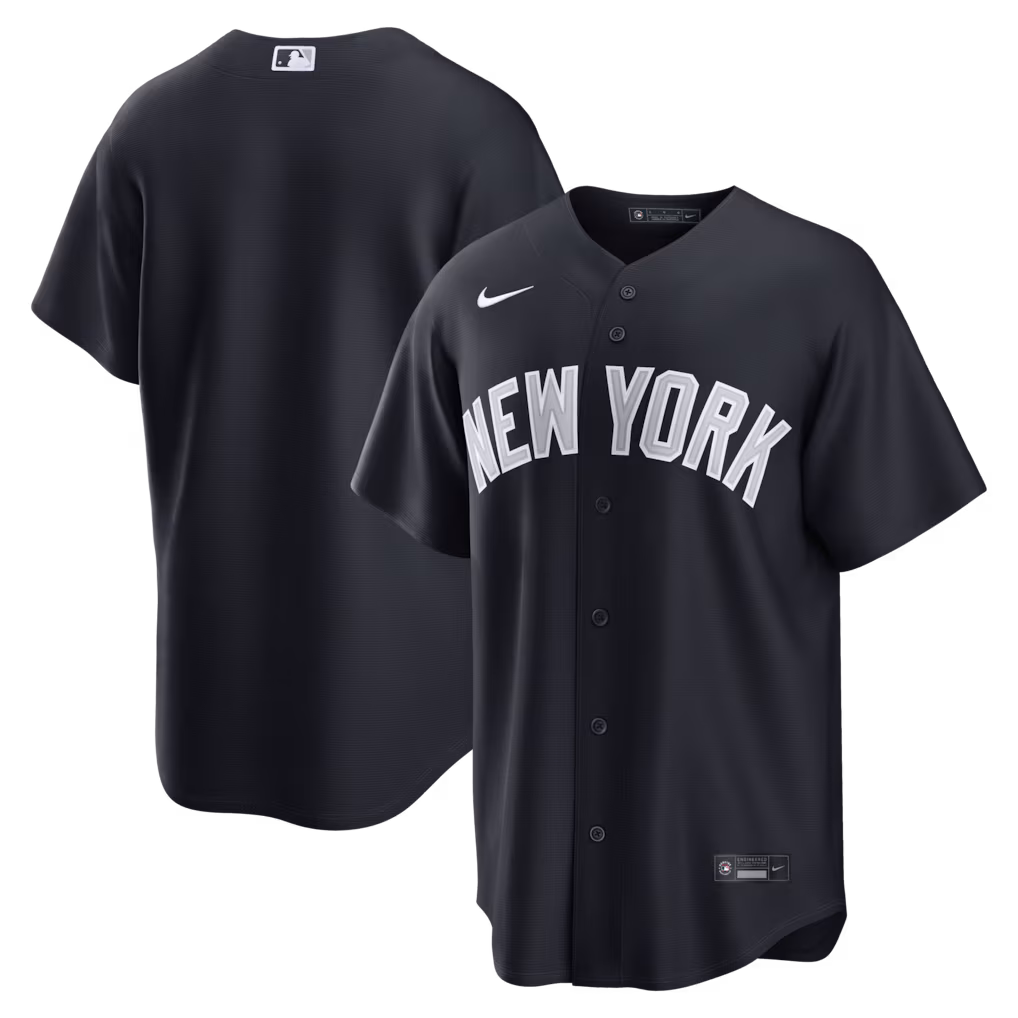 Men's New York Yankees Nike Navy Alternate Replica Jersey - Jersey