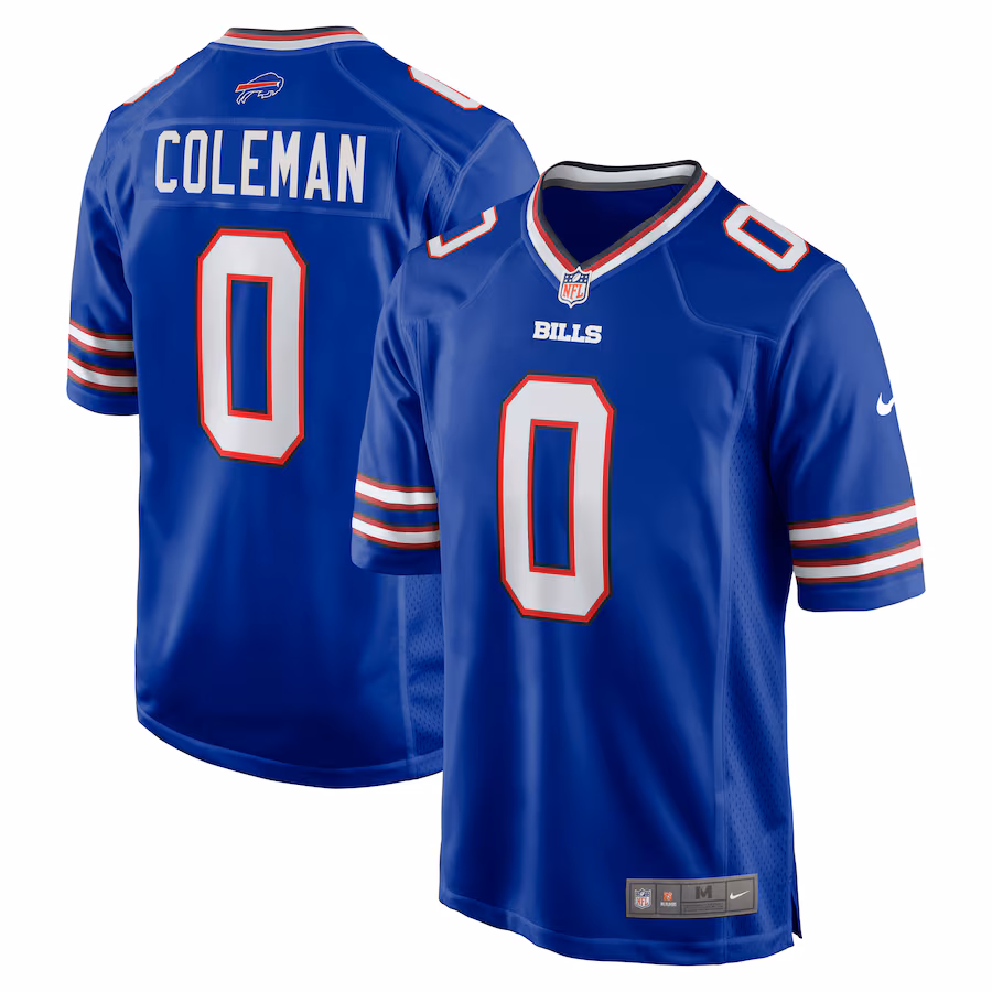Men's Buffalo Bills Keon Coleman Nike Royal  Player Game Jersey - Jersey