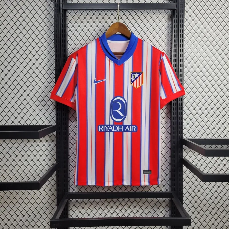 Atletico Madrid Soccer Jersey Home Custom Shirt 2024/25 - Jersey