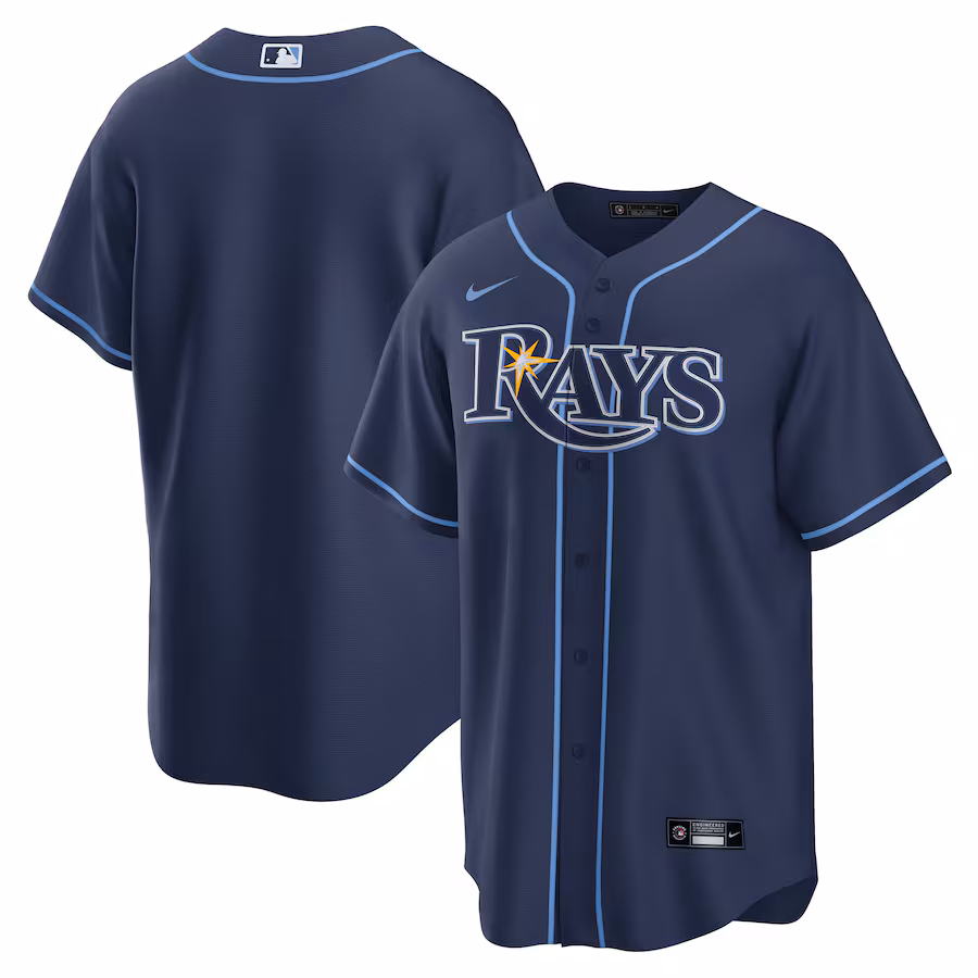 Men's Tampa Bay Rays Nike Navy Away Replica 2.0 Jersey - Jersey
