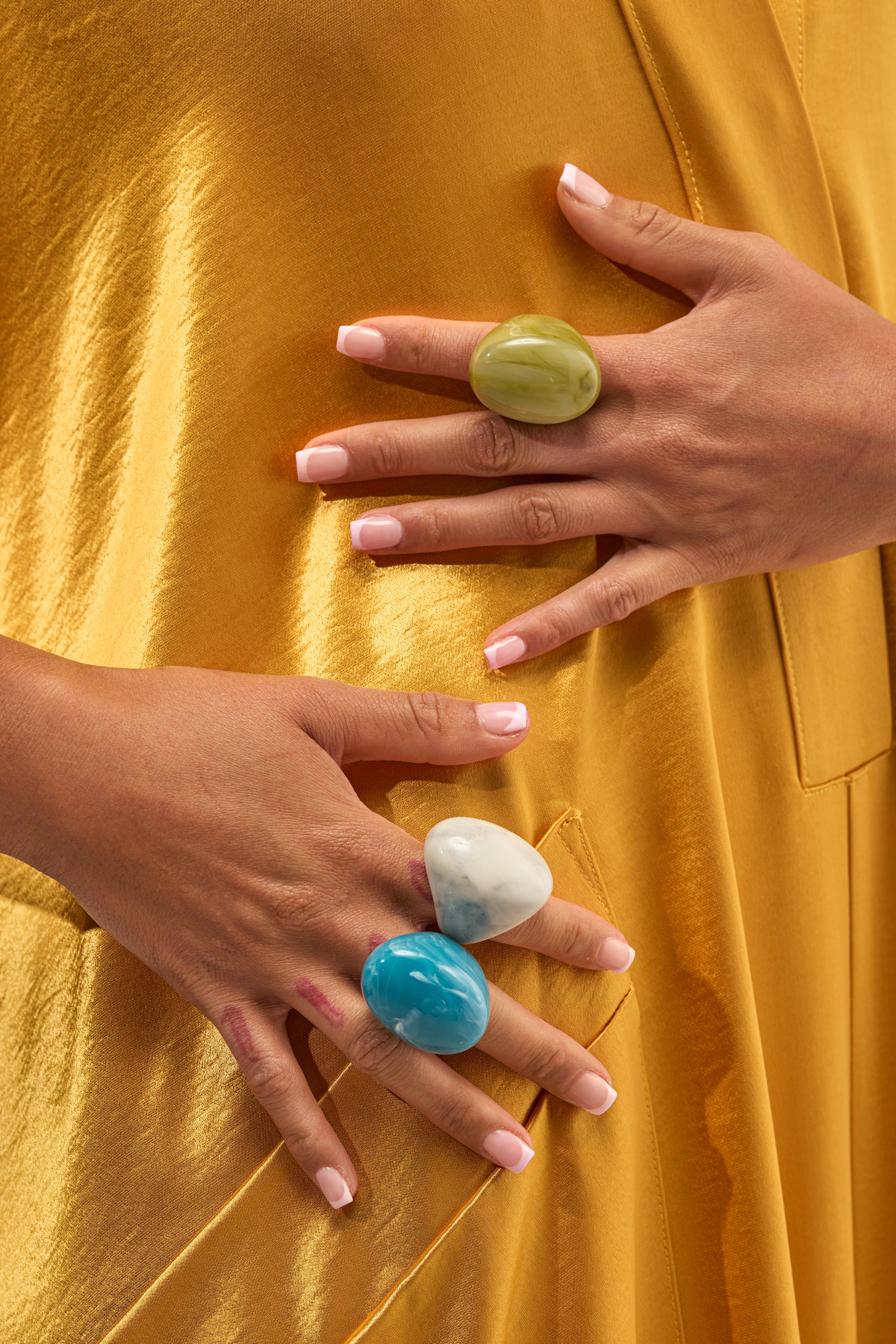 MULTI STACK RESIN RINGS - Akira Wear