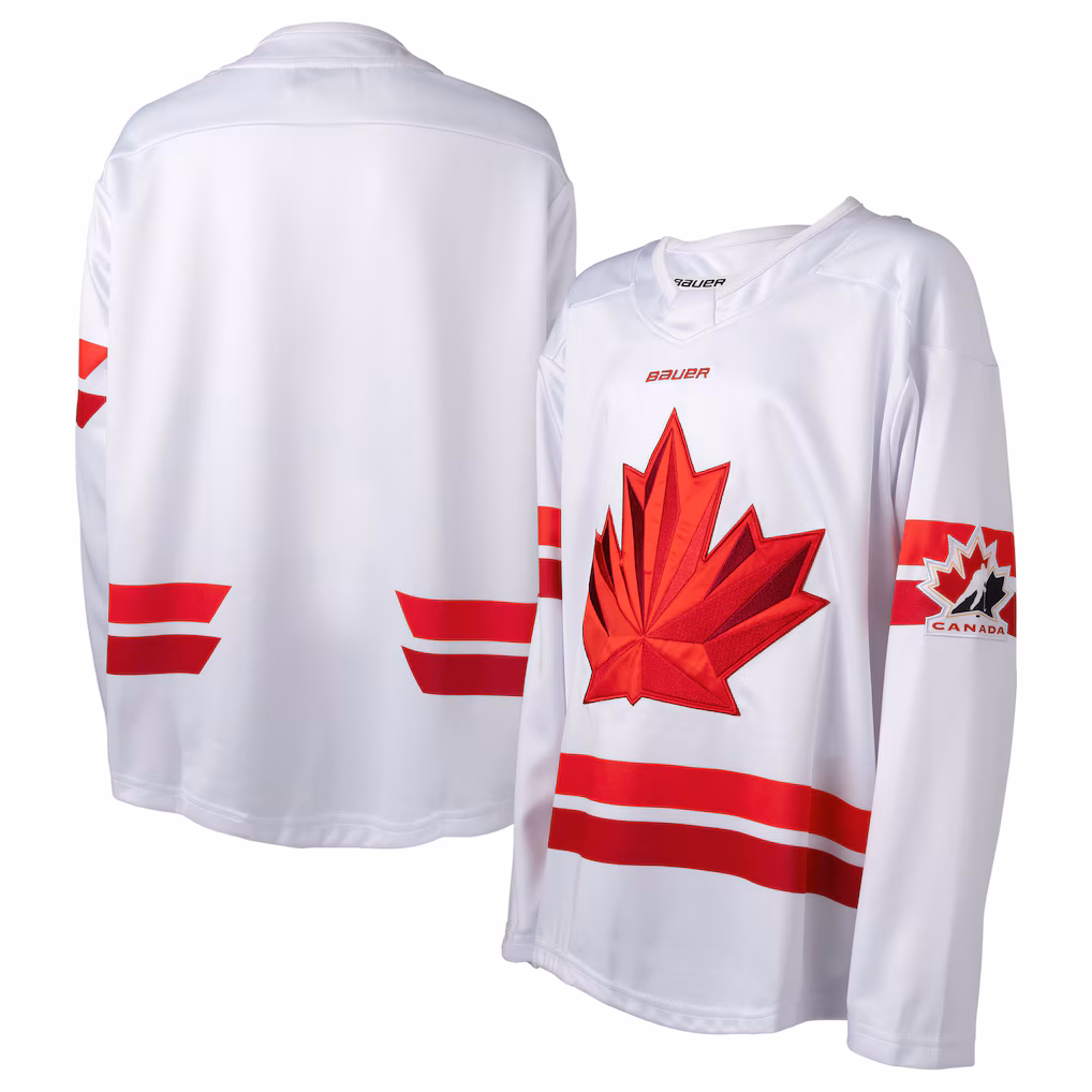 Youth Hockey Canada White 2026 Replica Jersey - Jersey