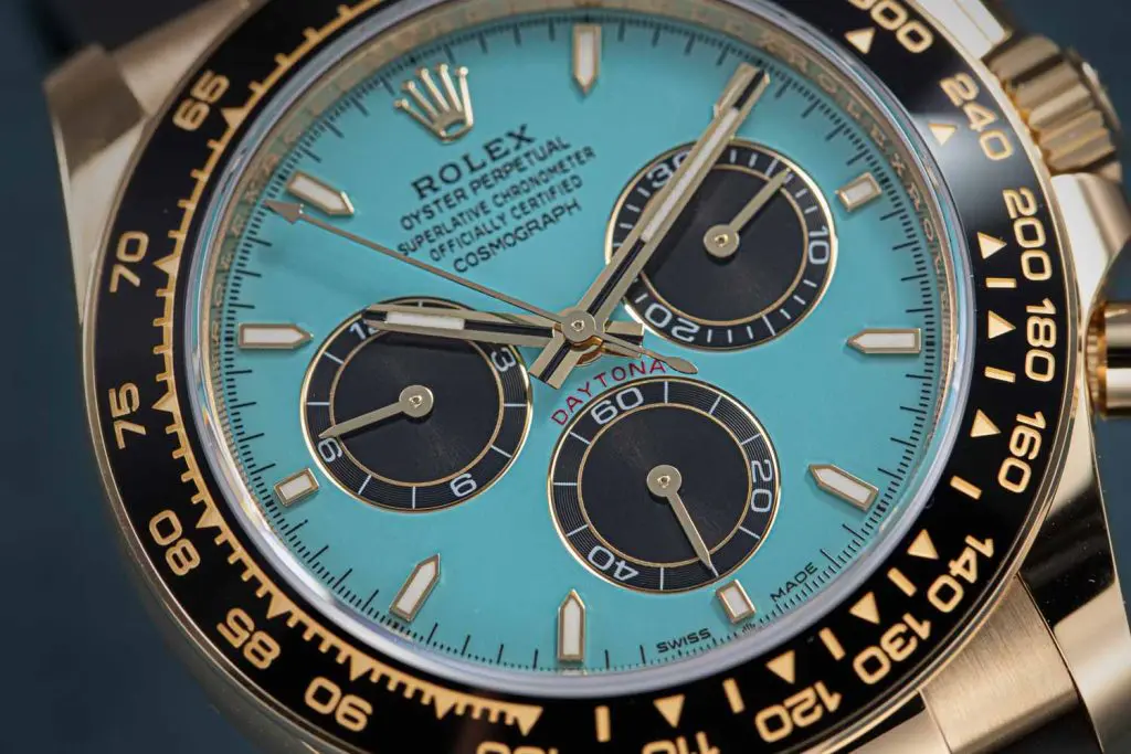 Rolex Cosmograph Daytona “Turquoise Blue” 5 Watch Unicorn Luxury Rolex Oyster Perpetual Cosmograph Daytona Turquoise Blue Lacquer 3 Rolex Cosmograph Daytona “Turquoise Blue” Watch