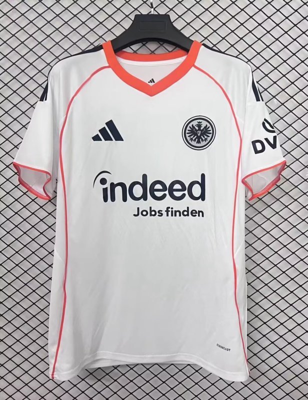 Eintracht Frankfurt Football Jersey Away Custom Shirt 2025/26 - Jersey