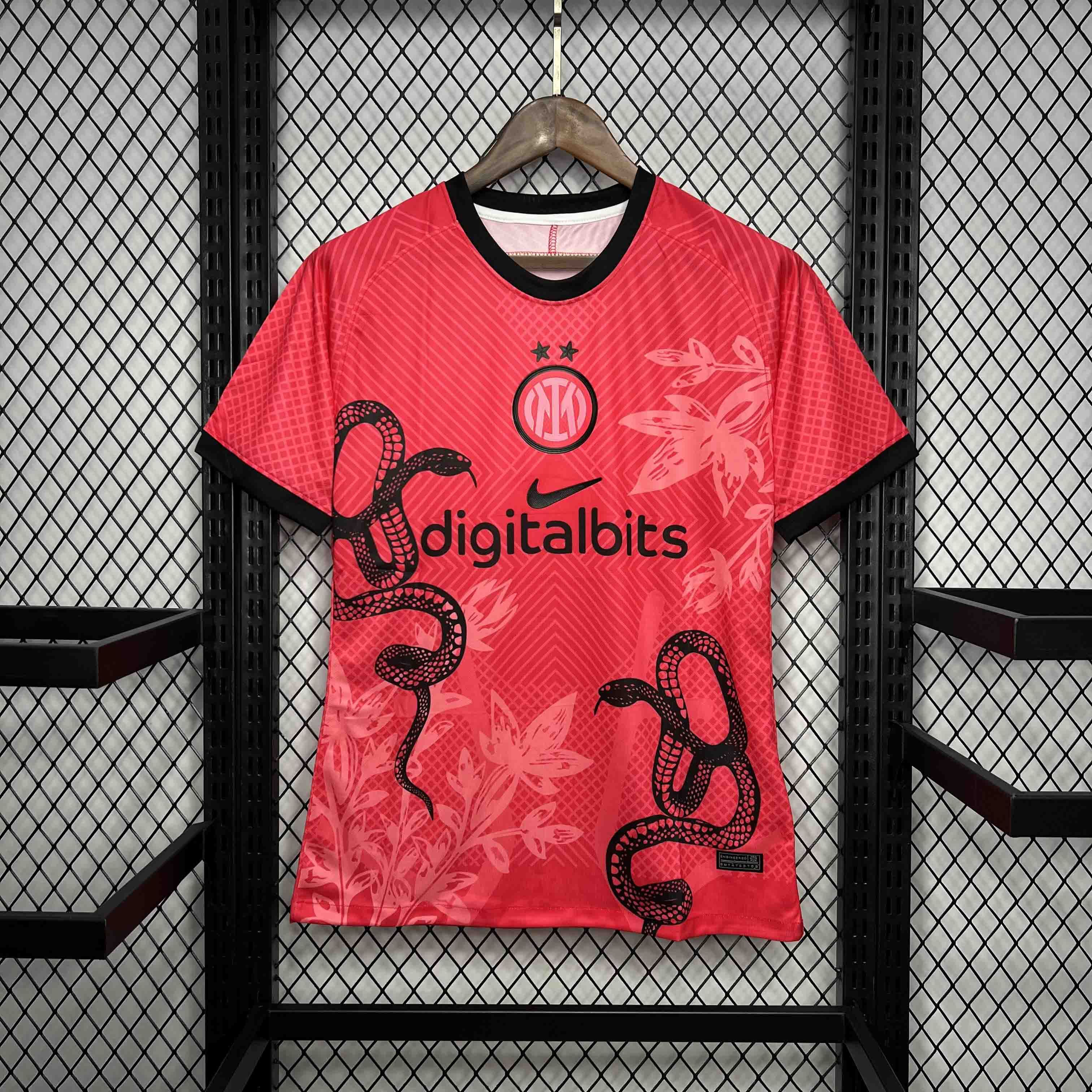 Inter Milan Soccer Jersey Snake Special Edition Custom Shirt 2024/25 - Jersey