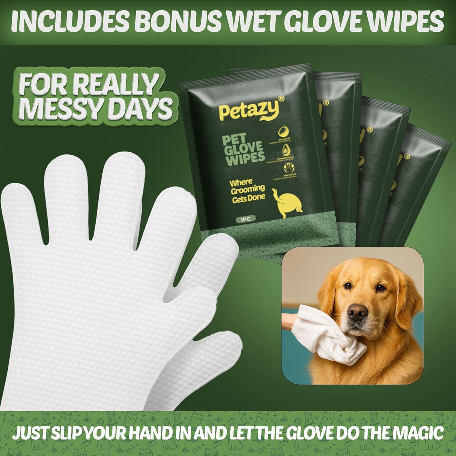 Organic Pet Wipes for Dogs