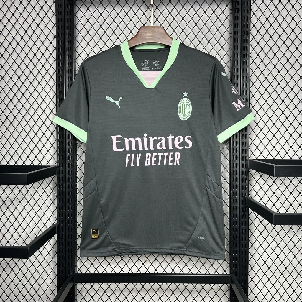 AC Milan Soccer Jersey Third Away Custom Shirt 2024/25 - Jersey