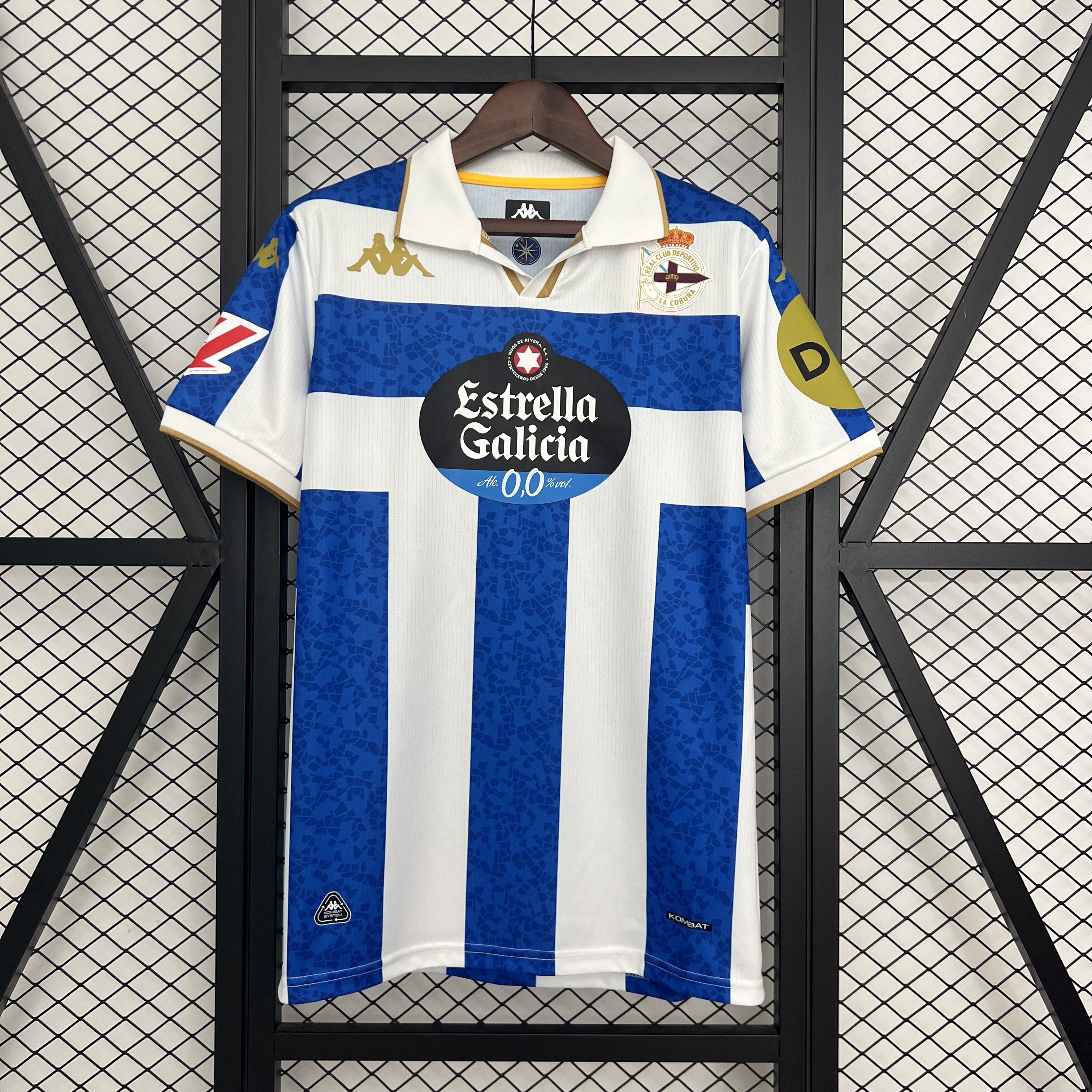 Deportivo La Coruña Soccer Jersey Home Custom Shirt 2025-26 - Jersey