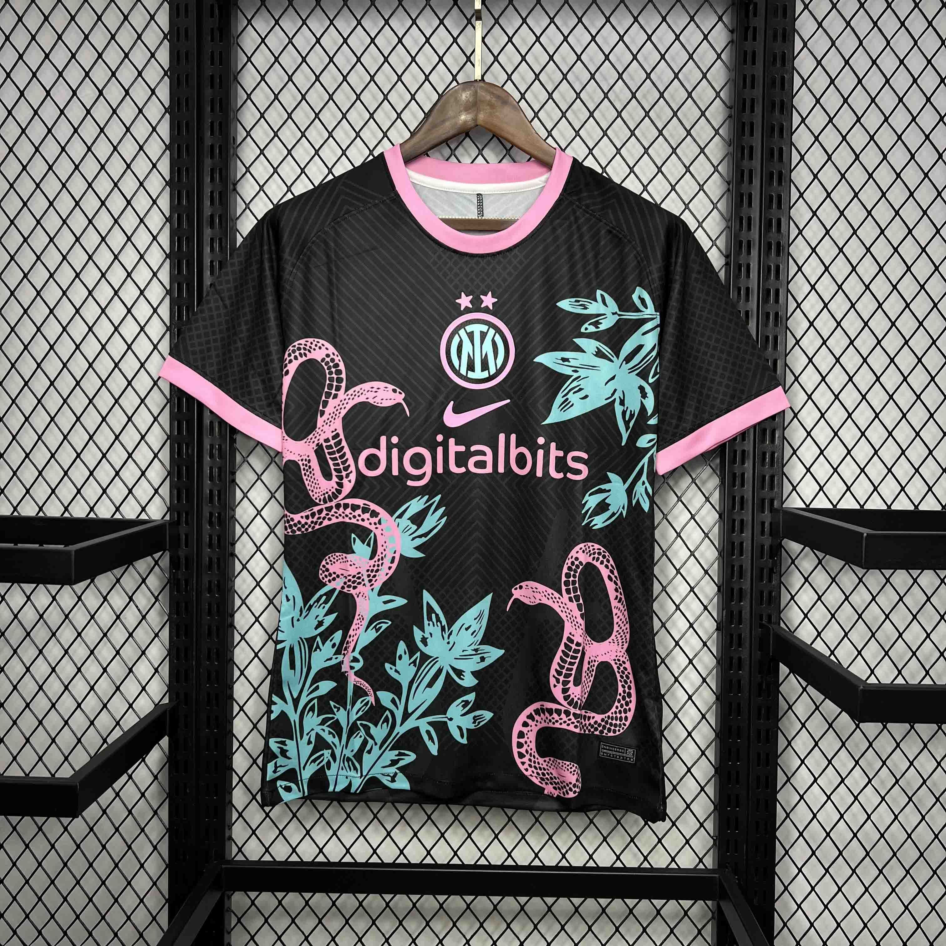 Inter Milan Soccer Jersey Snake Special Edition Custom Shirt 2024/25 - Jersey