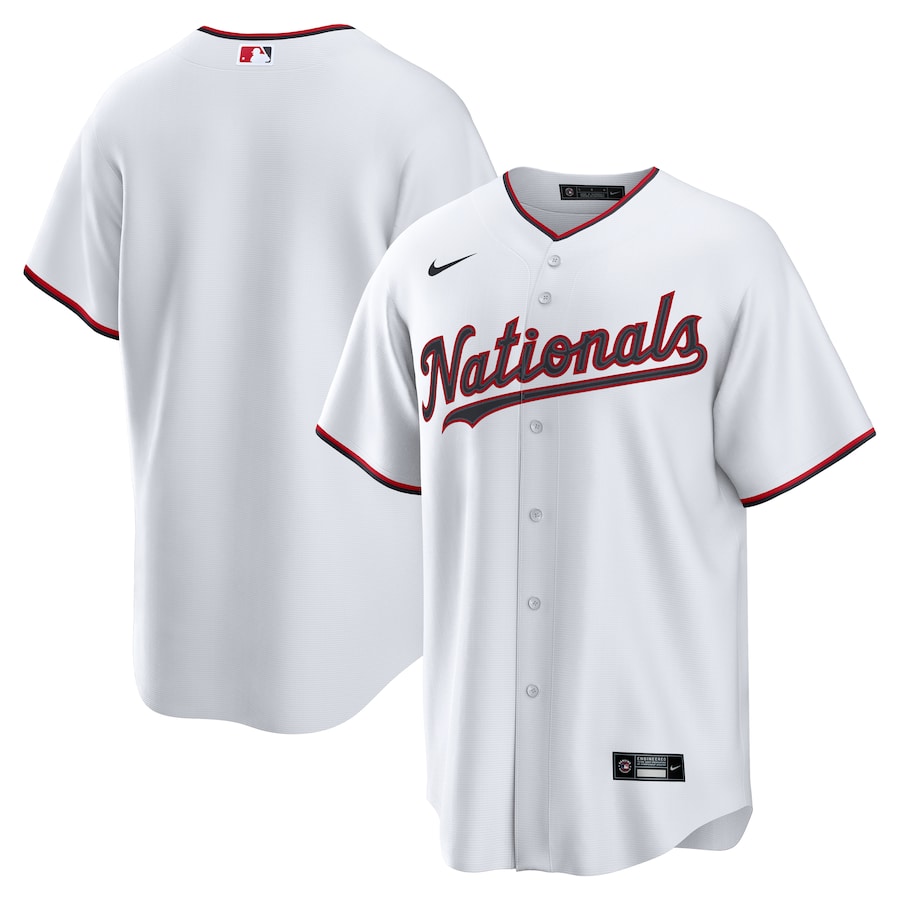 Men's Washington Nationals Nike White Home Replica 2.0 Jersey - Jersey
