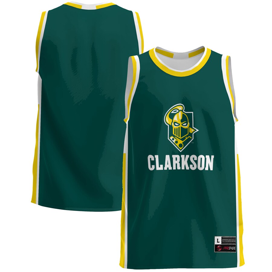Men's GameDay Greats  Green Clarkson Golden Knights  Lightweight Basketball Jersey - Jersey