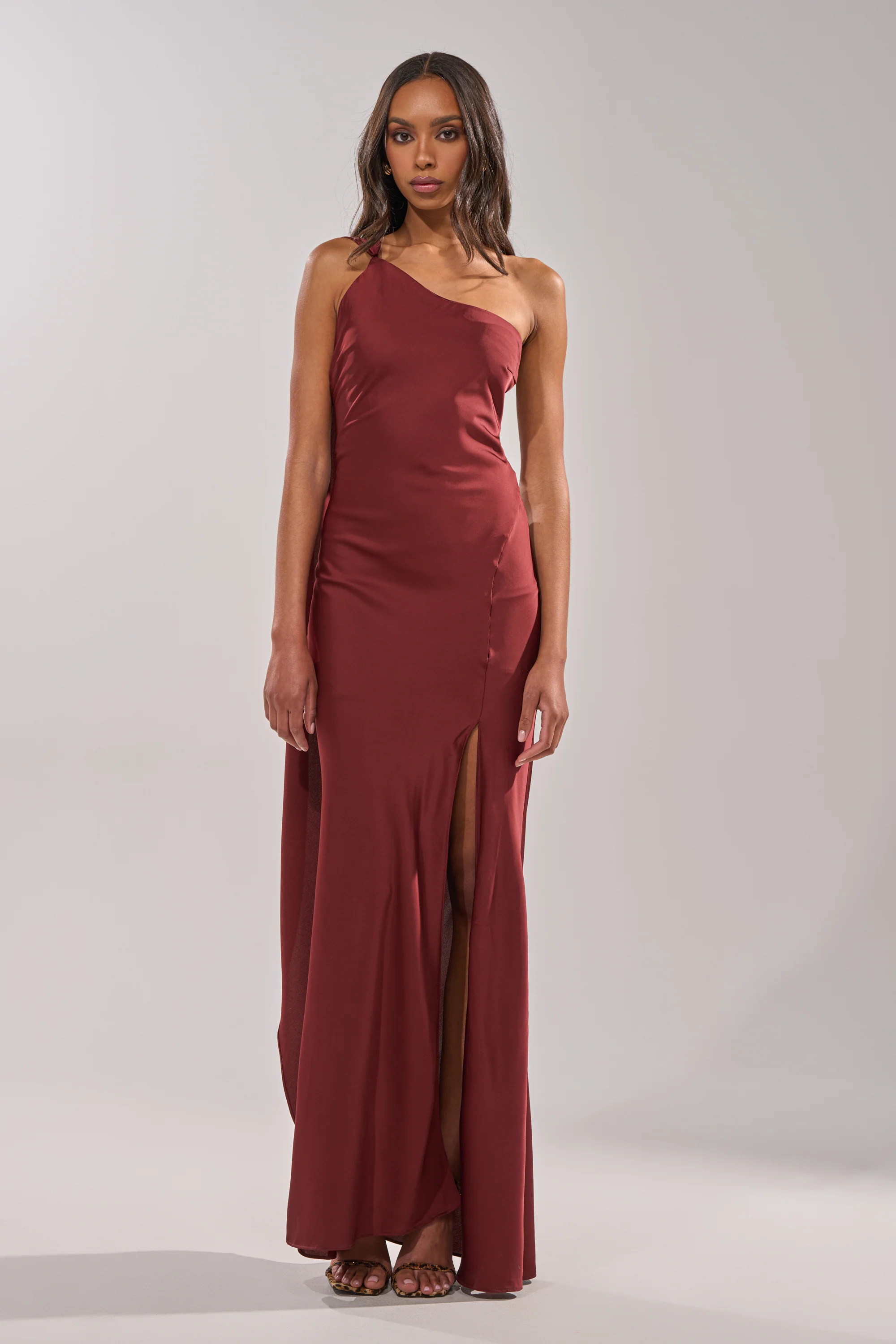 RSVP READY SATIN MAXI DRESS - Akira Wear