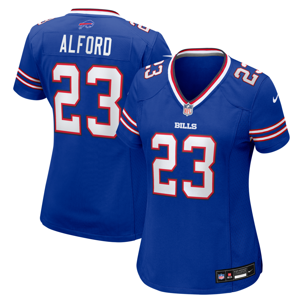 Women's Buffalo Bills Dee Alford Nike Royal Team Game Jersey - Jersey