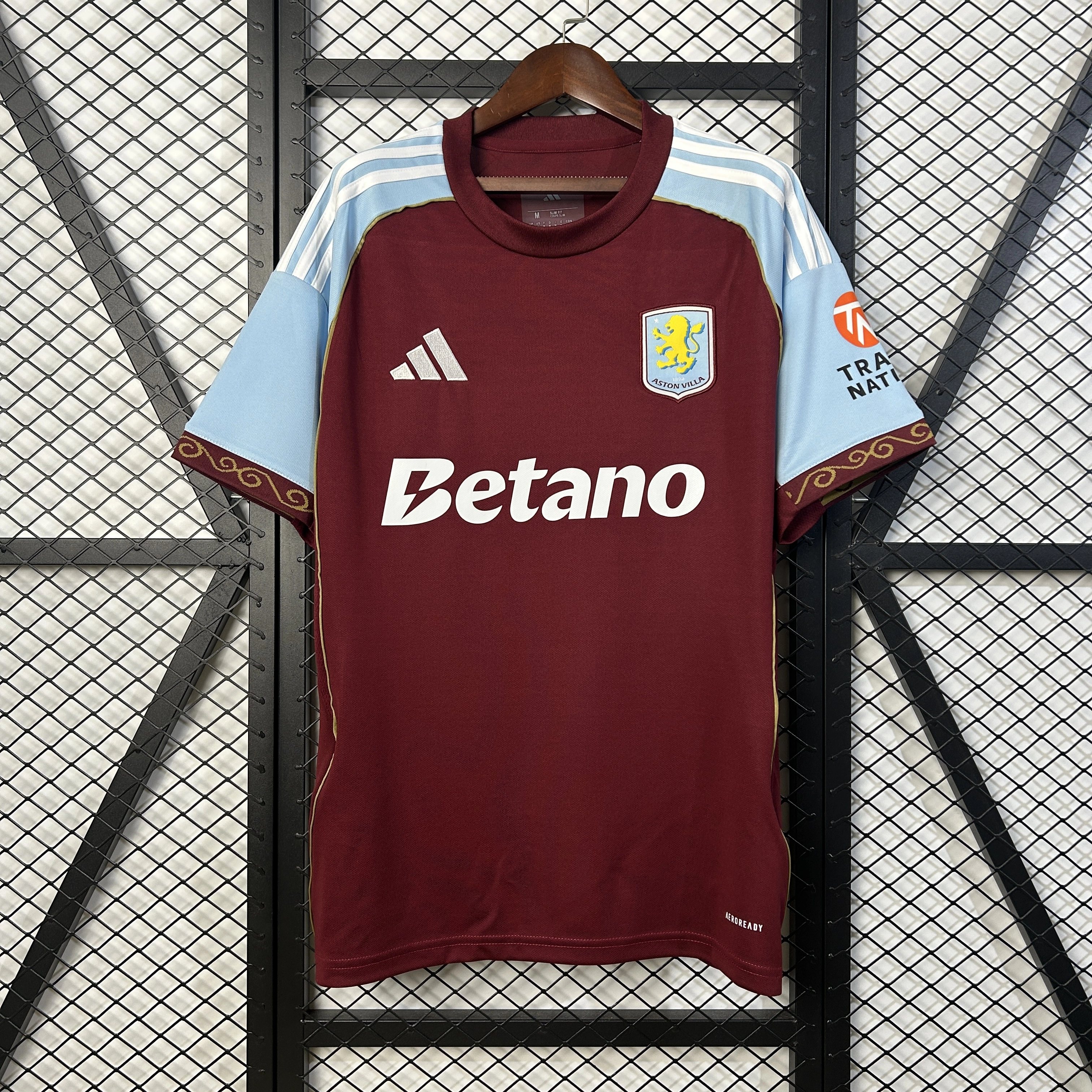 Aston Villa Football Jersey Home Custom Shirt 2025/26 - Jersey