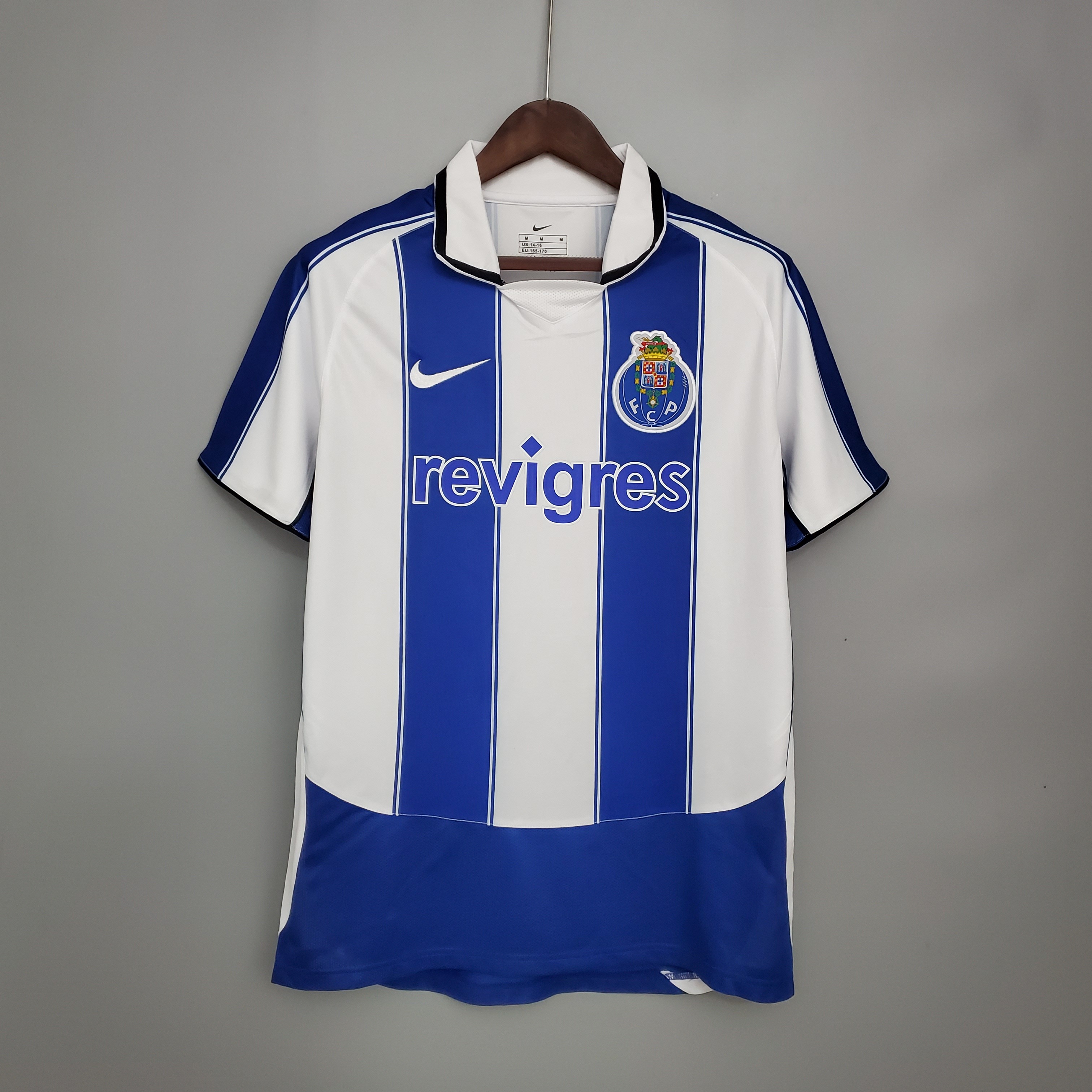 FC Porto Retro Soccer Jersey Home Custom Shirt 2003/04 - Jersey
