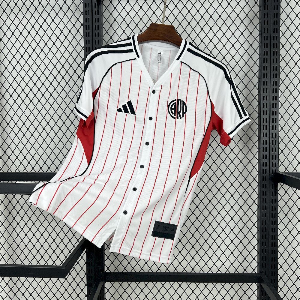 River Plate x US Pack Baseball Jersey Custom Shirt 2025/26 - Jersey