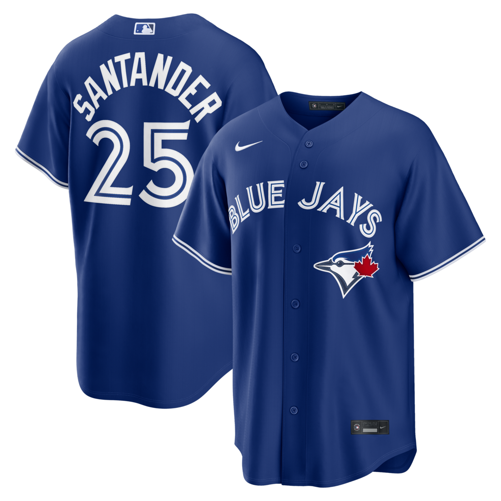 Men's Toronto Blue Jays Anthony Santander Nike Royal Alternate Replica Jersey - Jersey