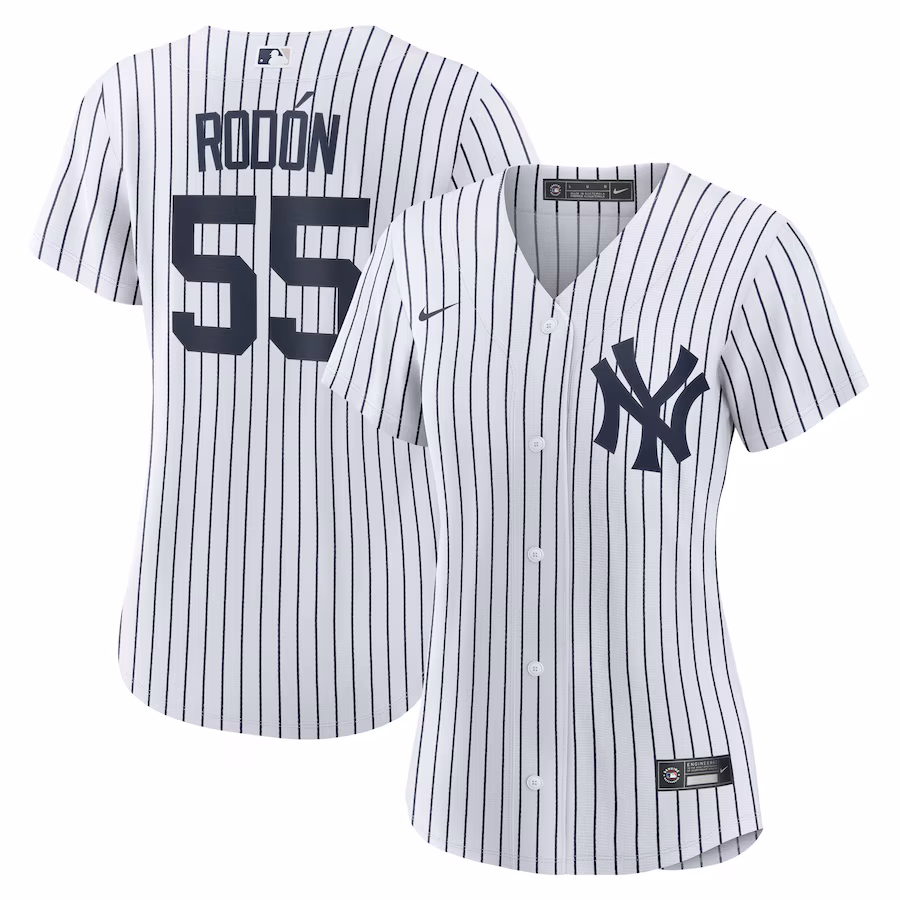 Women's New York Yankees Carlos Rodon Nike White Home Replica Jersey - Jersey